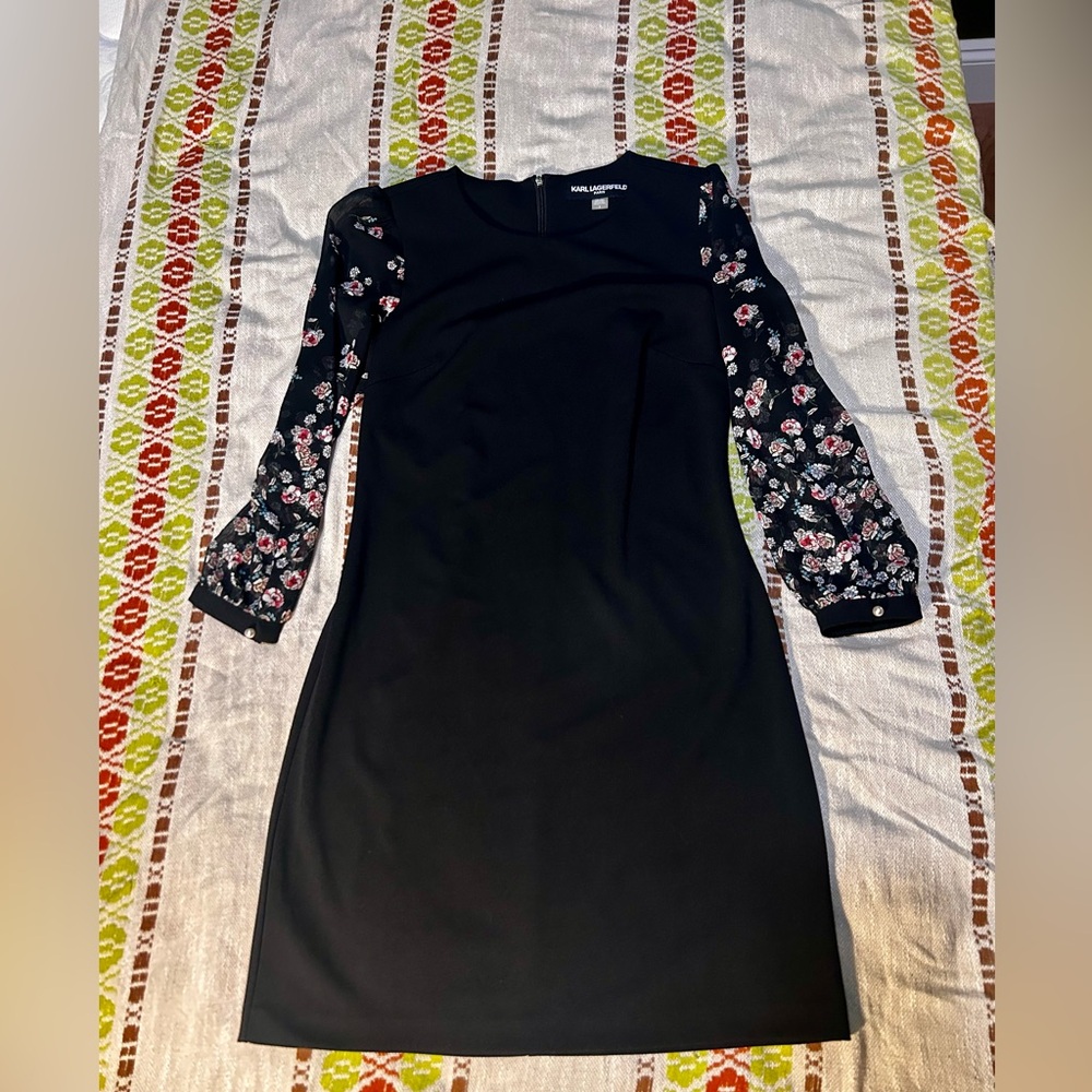 Karl Legerfeld Paris Long Sleeve Dress